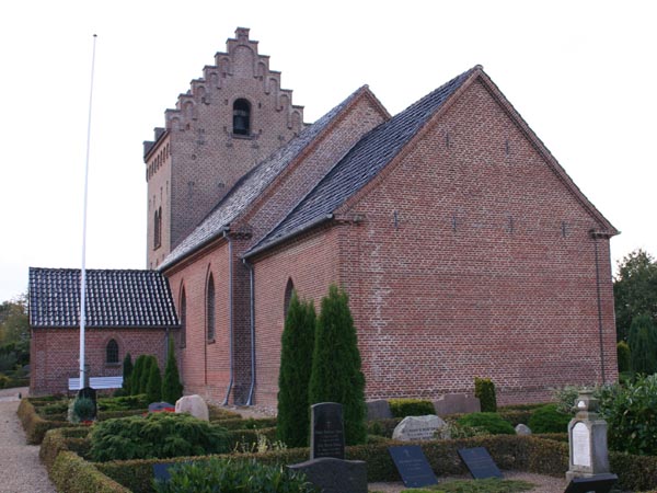 Hjen kirke, Jerlev Herred, Vejle Amt